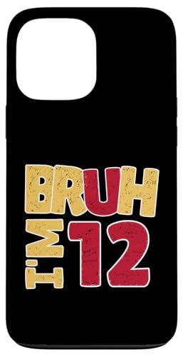 Bruh, ich bin 12 Jahre alt, Geschenke für Jungen und Mädchen, es ist mein 12. Geburtstag Hülle für iPhone 13 Pro Max Bruh, ich bin 12 Jahre alt, Geschenke für Jungen und Mädchen, es ist mein 12. Geburtstag Hülle für iPhone 13 Pro Max von Bruh It's My Birthday Funny Gifts Collection By Mj