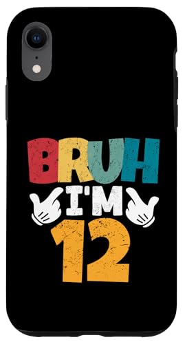 Bruh, ich bin 12 Jahre alt, Geschenke für Jungen und Mädchen, es ist mein 12. Geburtstag Hülle für iPhone XR Bruh, ich bin 12 Jahre alt, Geschenke für Jungen und Mädchen, es ist mein 12. Geburtstag Hülle für iPhone XR von Bruh It's My Birthday Funny Gifts Collection By Mj