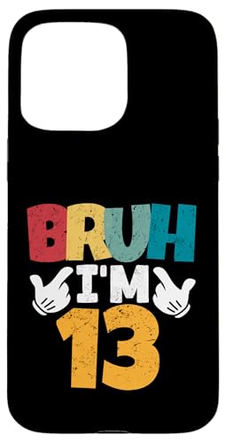 Bruh, ich bin 13 Jahre alt, Geschenke für Jungen und Mädchen, es ist mein 13. Geburtstag Hülle für iPhone 15 Pro Max Bruh, ich bin 13 Jahre alt, Geschenke für Jungen und Mädchen, es ist mein 13. Geburtstag Hülle für iPhone 15 Pro Max von Bruh It's My Birthday Funny Gifts Collection By Mj