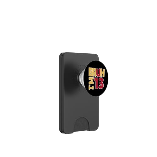 Bruh, ich bin 13 Jahre alt, Geschenke für Jungen und Mädchen, es ist mein 13. Geburtstag PopSockets PopWallet für MagSafe Bruh, ich bin 13 Jahre alt, Geschenke für Jungen und Mädchen, es ist mein 13. Geburtstag PopSockets PopWallet für MagSafe von Bruh It's My Birthday Funny Gifts Collection By Mj