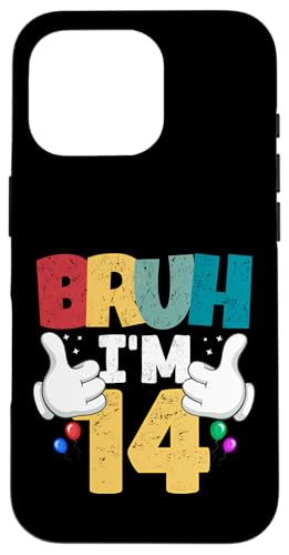 Bruh, ich bin 14 Jahre alt, Geschenke für Jungen und Mädchen, es ist mein 14. Geburtstag Hülle für iPhone 16 Pro Bruh, ich bin 14 Jahre alt, Geschenke für Jungen und Mädchen, es ist mein 14. Geburtstag Hülle für iPhone 16 Pro von Bruh It's My Birthday Funny Gifts Collection By Mj