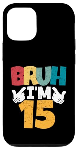 Bruh, ich bin 15 Jahre alt, Geschenke für Jungen und Mädchen, es ist mein 15. Geburtstag Hülle für iPhone 12/12 Pro Bruh, ich bin 15 Jahre alt, Geschenke für Jungen und Mädchen, es ist mein 15. Geburtstag Hülle für iPhone 12/12 Pro von Bruh It's My Birthday Funny Gifts Collection By Mj