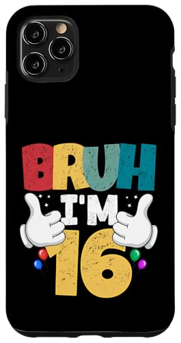 Bruh, ich bin 16 Jahre alt, Geschenke für Jungen und Mädchen, es ist mein 16. Geburtstag Hülle für iPhone 11 Pro Max Bruh, ich bin 16 Jahre alt, Geschenke für Jungen und Mädchen, es ist mein 16. Geburtstag Hülle für iPhone 11 Pro Max von Bruh It's My Birthday Funny Gifts Collection By Mj