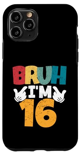 Bruh, ich bin 16 Jahre alt, Geschenke für Jungen und Mädchen, es ist mein 16. Geburtstag Hülle für iPhone 11 Pro Bruh, ich bin 16 Jahre alt, Geschenke für Jungen und Mädchen, es ist mein 16. Geburtstag Hülle für iPhone 11 Pro von Bruh It's My Birthday Funny Gifts Collection By Mj
