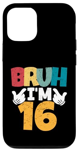 Bruh, ich bin 16 Jahre alt, Geschenke für Jungen und Mädchen, es ist mein 16. Geburtstag Hülle für iPhone 12/12 Pro Bruh, ich bin 16 Jahre alt, Geschenke für Jungen und Mädchen, es ist mein 16. Geburtstag Hülle für iPhone 12/12 Pro von Bruh It's My Birthday Funny Gifts Collection By Mj