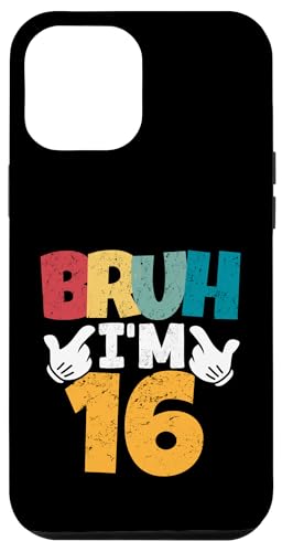 Bruh, ich bin 16 Jahre alt, Geschenke für Jungen und Mädchen, es ist mein 16. Geburtstag Hülle für iPhone 12 Pro Max Bruh, ich bin 16 Jahre alt, Geschenke für Jungen und Mädchen, es ist mein 16. Geburtstag Hülle für iPhone 12 Pro Max von Bruh It's My Birthday Funny Gifts Collection By Mj