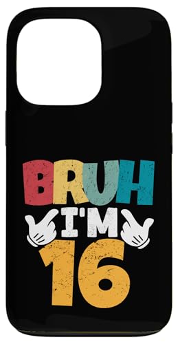 Bruh, ich bin 16 Jahre alt, Geschenke für Jungen und Mädchen, es ist mein 16. Geburtstag Hülle für iPhone 13 Pro Bruh, ich bin 16 Jahre alt, Geschenke für Jungen und Mädchen, es ist mein 16. Geburtstag Hülle für iPhone 13 Pro von Bruh It's My Birthday Funny Gifts Collection By Mj