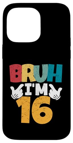 Bruh, ich bin 16 Jahre alt, Geschenke für Jungen und Mädchen, es ist mein 16. Geburtstag Hülle für iPhone 14 Pro Max Bruh, ich bin 16 Jahre alt, Geschenke für Jungen und Mädchen, es ist mein 16. Geburtstag Hülle für iPhone 14 Pro Max von Bruh It's My Birthday Funny Gifts Collection By Mj