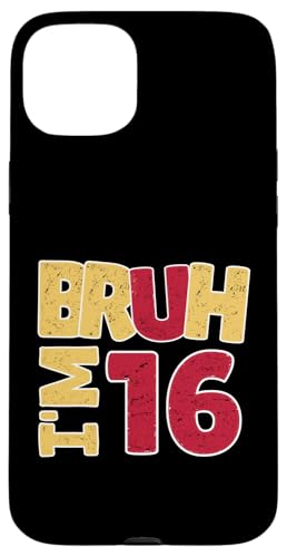 Bruh, ich bin 16 Jahre alt, Geschenke für Jungen und Mädchen, es ist mein 16. Geburtstag Hülle für iPhone 15 Plus Bruh, ich bin 16 Jahre alt, Geschenke für Jungen und Mädchen, es ist mein 16. Geburtstag Hülle für iPhone 15 Plus von Bruh It's My Birthday Funny Gifts Collection By Mj