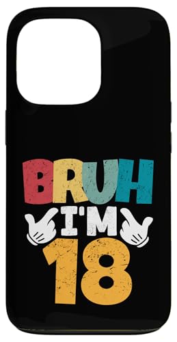 Bruh, ich bin 18 Jahre alt, Geschenke für Jungen und Mädchen, es ist mein 18. Geburtstag Hülle für iPhone 13 Pro Bruh, ich bin 18 Jahre alt, Geschenke für Jungen und Mädchen, es ist mein 18. Geburtstag Hülle für iPhone 13 Pro von Bruh It's My Birthday Funny Gifts Collection By Mj