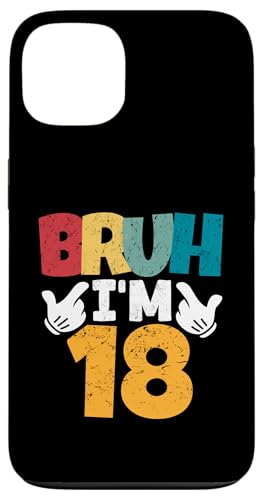 Bruh, ich bin 18 Jahre alt, Geschenke für Jungen und Mädchen, es ist mein 18. Geburtstag Hülle für iPhone 13 Bruh, ich bin 18 Jahre alt, Geschenke für Jungen und Mädchen, es ist mein 18. Geburtstag Hülle für iPhone 13 von Bruh It's My Birthday Funny Gifts Collection By Mj