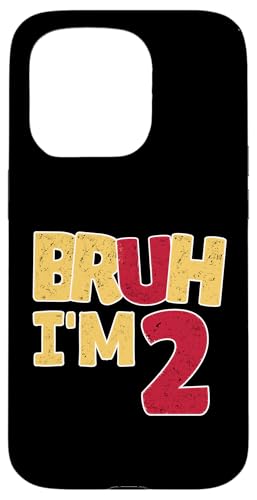 Bruh, ich bin 2 Jahre alt, Geschenke für Jungen und Mädchen, es ist mein 2. Geburtstag Hülle für iPhone 15 Pro Bruh, ich bin 2 Jahre alt, Geschenke für Jungen und Mädchen, es ist mein 2. Geburtstag Hülle für iPhone 15 Pro von Bruh It's My Birthday Funny Gifts Collection By Mj