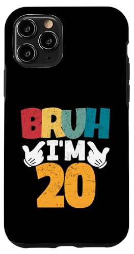 Bruh, ich bin 20 Jahre alt, Geschenke für Jungen und Mädchen, es ist mein 20. Geburtstag Hülle für iPhone 11 Pro Bruh, ich bin 20 Jahre alt, Geschenke für Jungen und Mädchen, es ist mein 20. Geburtstag Hülle für iPhone 11 Pro von Bruh It's My Birthday Funny Gifts Collection By Mj