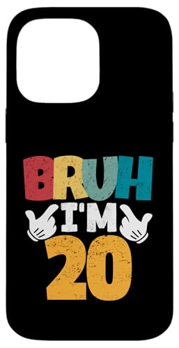 Bruh, ich bin 20 Jahre alt, Geschenke für Jungen und Mädchen, es ist mein 20. Geburtstag Hülle für iPhone 14 Pro Max Bruh, ich bin 20 Jahre alt, Geschenke für Jungen und Mädchen, es ist mein 20. Geburtstag Hülle für iPhone 14 Pro Max von Bruh It's My Birthday Funny Gifts Collection By Mj