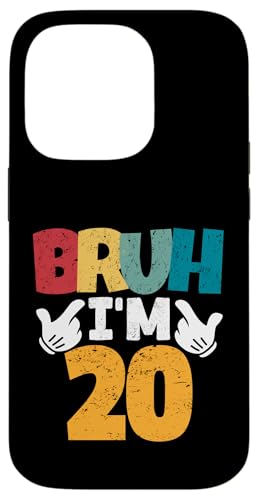 Bruh, ich bin 20 Jahre alt, Geschenke für Jungen und Mädchen, es ist mein 20. Geburtstag Hülle für iPhone 14 Pro Bruh, ich bin 20 Jahre alt, Geschenke für Jungen und Mädchen, es ist mein 20. Geburtstag Hülle für iPhone 14 Pro von Bruh It's My Birthday Funny Gifts Collection By Mj