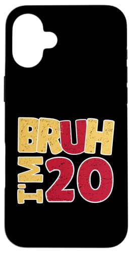 Bruh, ich bin 20 Jahre alt, Geschenke für Jungen und Mädchen, es ist mein 20. Geburtstag Hülle für iPhone 16 Plus Bruh, ich bin 20 Jahre alt, Geschenke für Jungen und Mädchen, es ist mein 20. Geburtstag Hülle für iPhone 16 Plus von Bruh It's My Birthday Funny Gifts Collection By Mj