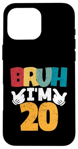 Bruh, ich bin 20 Jahre alt, Geschenke für Jungen und Mädchen, es ist mein 20. Geburtstag Hülle für iPhone 16 Pro Max Bruh, ich bin 20 Jahre alt, Geschenke für Jungen und Mädchen, es ist mein 20. Geburtstag Hülle für iPhone 16 Pro Max von Bruh It's My Birthday Funny Gifts Collection By Mj