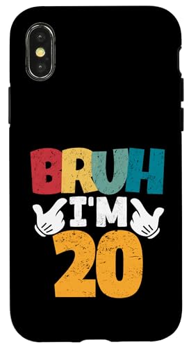 Bruh, ich bin 20 Jahre alt, Geschenke für Jungen und Mädchen, es ist mein 20. Geburtstag Hülle für iPhone X/XS Bruh, ich bin 20 Jahre alt, Geschenke für Jungen und Mädchen, es ist mein 20. Geburtstag Hülle für iPhone X/XS von Bruh It's My Birthday Funny Gifts Collection By Mj