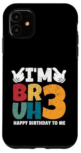 Bruh, ich bin 3 Jahre alt, Geschenke für Jungen und Mädchen, es ist mein 3. Geburtstag Hülle für iPhone 11 Bruh, ich bin 3 Jahre alt, Geschenke für Jungen und Mädchen, es ist mein 3. Geburtstag Hülle für iPhone 11 von Bruh It's My Birthday Funny Gifts Collection By Mj