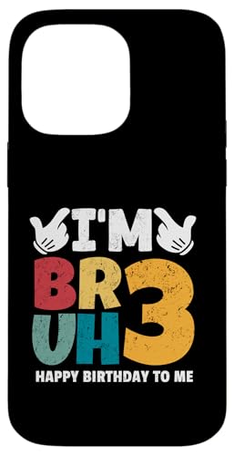 Bruh, ich bin 3 Jahre alt, Geschenke für Jungen und Mädchen, es ist mein 3. Geburtstag Hülle für iPhone 14 Pro Max Bruh, ich bin 3 Jahre alt, Geschenke für Jungen und Mädchen, es ist mein 3. Geburtstag Hülle für iPhone 14 Pro Max von Bruh It's My Birthday Funny Gifts Collection By Mj