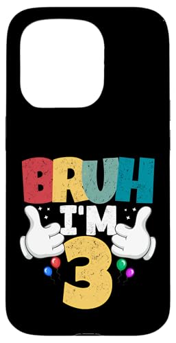 Bruh, ich bin 3 Jahre alt, Geschenke für Jungen und Mädchen, es ist mein 3. Geburtstag Hülle für iPhone 15 Pro Bruh, ich bin 3 Jahre alt, Geschenke für Jungen und Mädchen, es ist mein 3. Geburtstag Hülle für iPhone 15 Pro von Bruh It's My Birthday Funny Gifts Collection By Mj