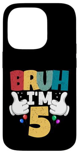 Bruh, ich bin 5 Jahre alt, Geschenke für Jungen und Mädchen, es ist mein 5. Geburtstag Hülle für iPhone 14 Pro Bruh, ich bin 5 Jahre alt, Geschenke für Jungen und Mädchen, es ist mein 5. Geburtstag Hülle für iPhone 14 Pro von Bruh It's My Birthday Funny Gifts Collection By Mj