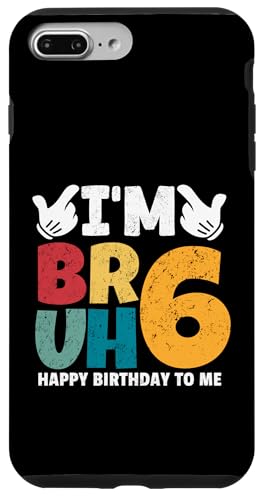 Bruh, ich bin 6 Jahre alt, Geschenke für Jungen und Mädchen, es ist mein 6. Geburtstag Hülle für iPhone 7 Plus/8 Plus Bruh, ich bin 6 Jahre alt, Geschenke für Jungen und Mädchen, es ist mein 6. Geburtstag Hülle für iPhone 7 Plus/8 Plus von Bruh It's My Birthday Funny Gifts Collection By Mj