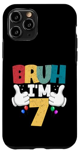 Bruh, ich bin 7 Jahre alt, Geschenke für Jungen und Mädchen, es ist mein 7. Geburtstag Hülle für iPhone 11 Pro Bruh, ich bin 7 Jahre alt, Geschenke für Jungen und Mädchen, es ist mein 7. Geburtstag Hülle für iPhone 11 Pro von Bruh It's My Birthday Funny Gifts Collection By Mj