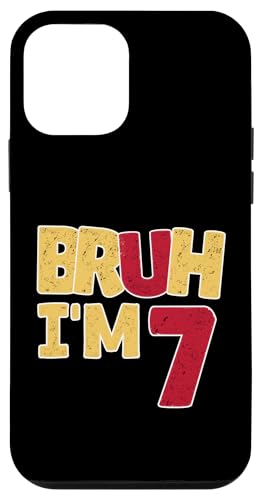 Bruh, ich bin 7 Jahre alt, Geschenke für Jungen und Mädchen, es ist mein 7. Geburtstag Hülle für iPhone 12 mini Bruh, ich bin 7 Jahre alt, Geschenke für Jungen und Mädchen, es ist mein 7. Geburtstag Hülle für iPhone 12 mini von Bruh It's My Birthday Funny Gifts Collection By Mj