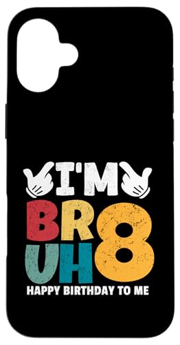 Bruh, ich bin 8 Jahre alt, Geschenke für Jungen und Mädchen, es ist mein 8. Geburtstag Hülle für iPhone 16 Plus Bruh, ich bin 8 Jahre alt, Geschenke für Jungen und Mädchen, es ist mein 8. Geburtstag Hülle für iPhone 16 Plus von Bruh It's My Birthday Funny Gifts Collection By Mj