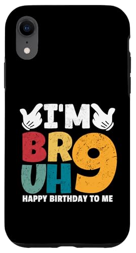 Bruh, ich bin 9 Jahre alt, Geschenke für Jungen und Mädchen, es ist mein 9. Geburtstag Hülle für iPhone XR Bruh, ich bin 9 Jahre alt, Geschenke für Jungen und Mädchen, es ist mein 9. Geburtstag Hülle für iPhone XR von Bruh It's My Birthday Funny Gifts Collection By Mj