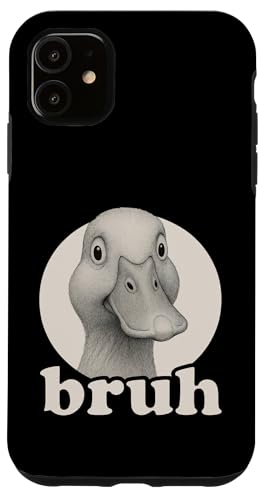Lustige Ente Bruh Humor Meme Zoo Day Jungen Mädchen Hülle für iPhone 11 Lustige Ente Bruh Humor Meme Zoo Day Jungen Mädchen Hülle für iPhone 11 von BruhAxis1