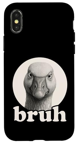 Lustige Gans Bruh Humor Meme Zoo Day Jungen Mädchen Hülle für iPhone X/XS von BruhAxis1