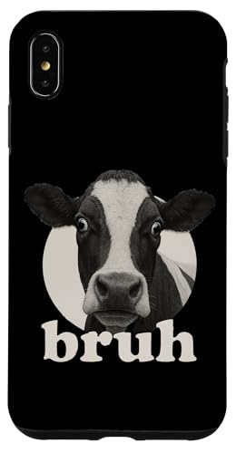 Lustige Kuh Bruh Humor Meme Zoo Day Jungen Mädchen Hülle für iPhone XS Max Lustige Kuh Bruh Humor Meme Zoo Day Jungen Mädchen Hülle für iPhone XS Max von BruhAxis1