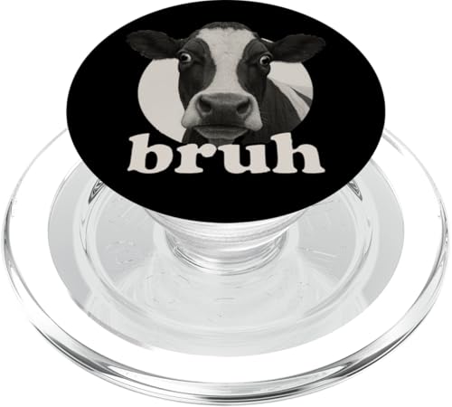 Lustige Kuh Bruh Humor Meme Zoo Day Jungen Mädchen PopSockets PopGrip für MagSafe Lustige Kuh Bruh Humor Meme Zoo Day Jungen Mädchen PopSockets PopGrip für MagSafe von BruhAxis1