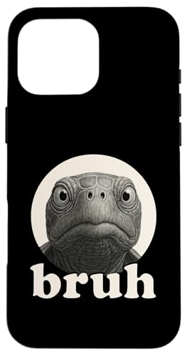 Lustige Schildkröte Bruh Humor Meme Zoo Day Jungen Mädchen Hülle für iPhone 16 Pro Max Lustige Schildkröte Bruh Humor Meme Zoo Day Jungen Mädchen Hülle für iPhone 16 Pro Max von BruhAxis1