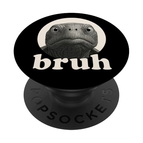 Lustige Schildkröte Bruh Humor Meme Zoo Day Jungen Mädchen PopSockets Klebender PopGrip Lustige Schildkröte Bruh Humor Meme Zoo Day Jungen Mädchen PopSockets Klebender PopGrip von BruhAxis1