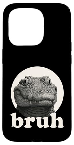 Lustiger Alligator Bruh Humor Meme Zoo Day Jungen Mädchen Hülle für iPhone 15 Pro Lustiger Alligator Bruh Humor Meme Zoo Day Jungen Mädchen Hülle für iPhone 15 Pro von BruhAxis1