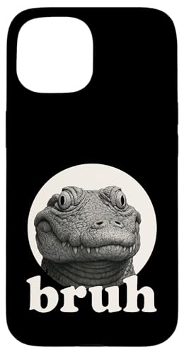 Lustiger Alligator Bruh Humor Meme Zoo Day Jungen Mädchen Hülle für iPhone 15 Lustiger Alligator Bruh Humor Meme Zoo Day Jungen Mädchen Hülle für iPhone 15 von BruhAxis1