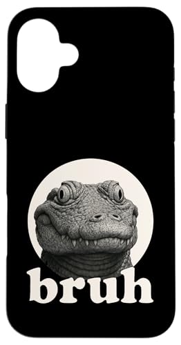 Lustiger Alligator Bruh Humor Meme Zoo Day Jungen Mädchen Hülle für iPhone 16 Plus von BruhAxis1