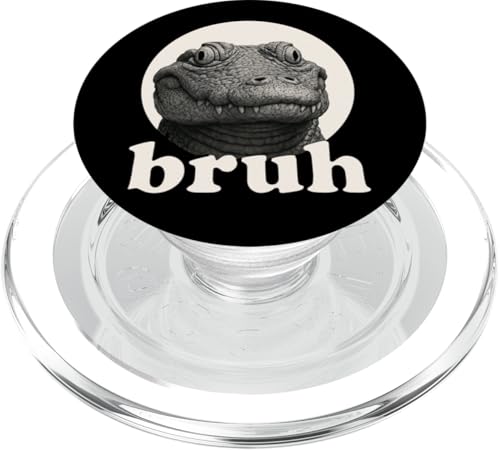 Lustiger Alligator Bruh Humor Meme Zoo Day Jungen Mädchen PopSockets PopGrip für MagSafe Lustiger Alligator Bruh Humor Meme Zoo Day Jungen Mädchen PopSockets PopGrip für MagSafe von BruhAxis1