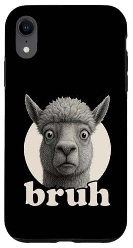 Lustiger Alpaka Bruh Humor Meme Zoo Day Jungen Mädchen Hülle für iPhone XR Lustiger Alpaka Bruh Humor Meme Zoo Day Jungen Mädchen Hülle für iPhone XR von BruhAxis1