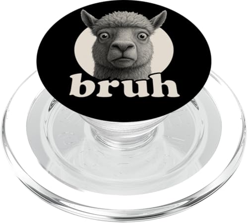 Lustiger Alpaka Bruh Humor Meme Zoo Day Jungen Mädchen PopSockets PopGrip für MagSafe Lustiger Alpaka Bruh Humor Meme Zoo Day Jungen Mädchen PopSockets PopGrip für MagSafe von BruhAxis1