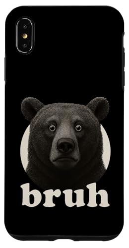 Lustiger Bär Bruh Humor Meme Zoo Day Jungen Mädchen Hülle für iPhone XS Max Lustiger Bär Bruh Humor Meme Zoo Day Jungen Mädchen Hülle für iPhone XS Max von BruhAxis1