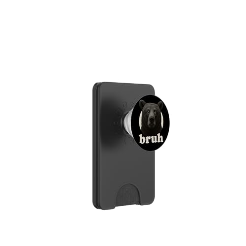Lustiger Bär Bruh Humor Meme Zoo Day Jungen Mädchen PopSockets PopWallet für MagSafe Lustiger Bär Bruh Humor Meme Zoo Day Jungen Mädchen PopSockets PopWallet für MagSafe von BruhAxis1