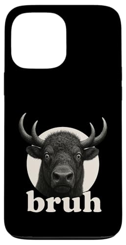 Lustiger Bison Bruh Humor Meme Zoo Day Jungen Mädchen Hülle für iPhone 13 Pro Max Lustiger Bison Bruh Humor Meme Zoo Day Jungen Mädchen Hülle für iPhone 13 Pro Max von BruhAxis1