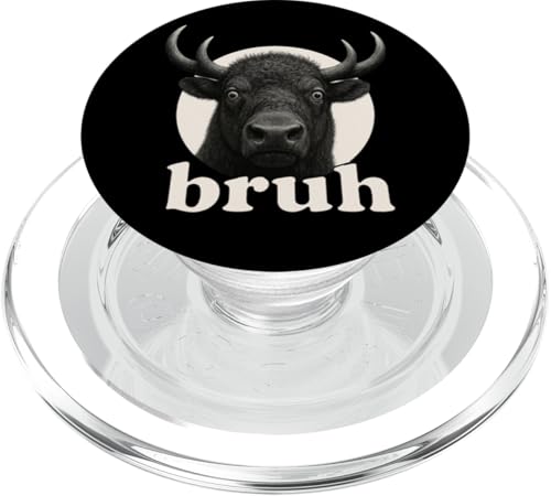 Lustiger Bison Bruh Humor Meme Zoo Day Jungen Mädchen PopSockets PopGrip für MagSafe Lustiger Bison Bruh Humor Meme Zoo Day Jungen Mädchen PopSockets PopGrip für MagSafe von BruhAxis1