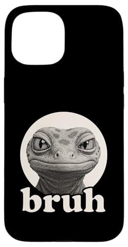 Lustiger Gecko Bruh Humor Meme Zoo Day Jungen Mädchen Hülle für iPhone 15 von BruhAxis1