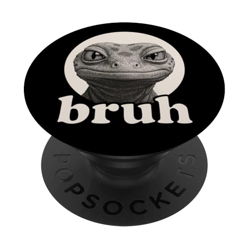 Lustiger Gecko Bruh Humor Meme Zoo Day Jungen Mädchen PopSockets Klebender PopGrip Lustiger Gecko Bruh Humor Meme Zoo Day Jungen Mädchen PopSockets Klebender PopGrip von BruhAxis1