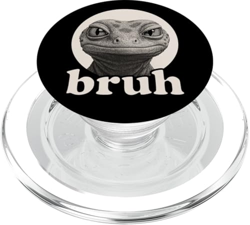 Lustiger Gecko Bruh Humor Meme Zoo Day Jungen Mädchen PopSockets PopGrip für MagSafe Lustiger Gecko Bruh Humor Meme Zoo Day Jungen Mädchen PopSockets PopGrip für MagSafe von BruhAxis1